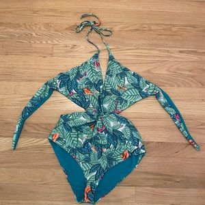 Mara Hoffman reversible one piece